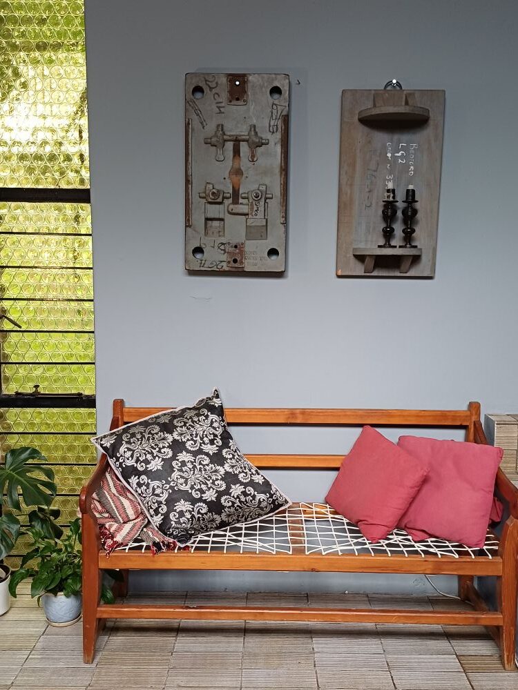 Grey Industrial Pattern Mould Wall Hanging – SIMCO Copes End 1229 - Image 9