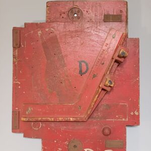 Red Industrial Pattern Mould Wall Hanging – Draw Head D-A