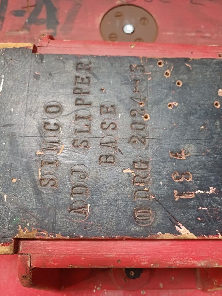 Vintage Industrial Pattern Mould Wall Art - SIMCO Slipper Base Block - Image 9