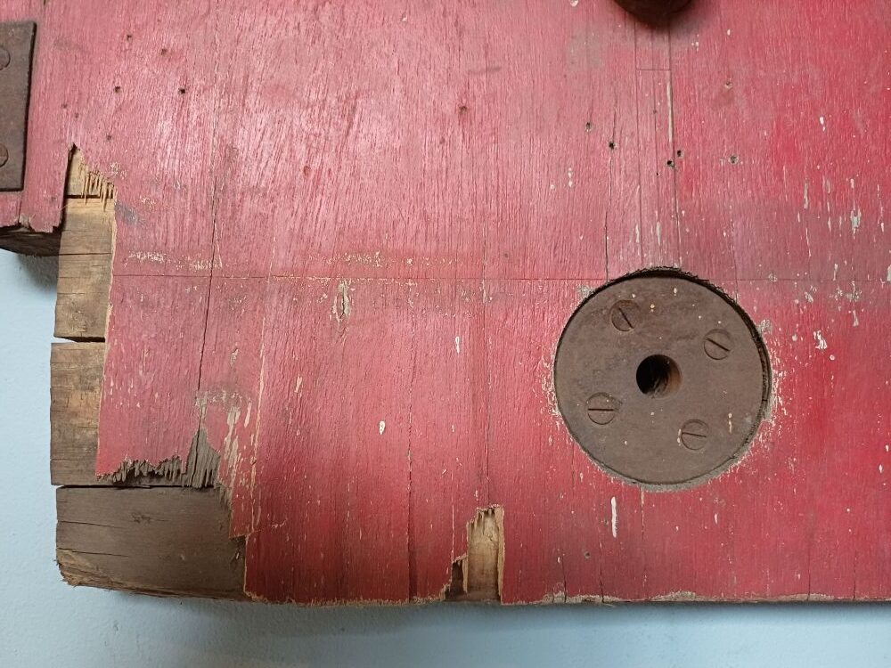 Vintage Industrial Pattern Mould Wall Art - SIMCO Slipper Base Block - Image 8