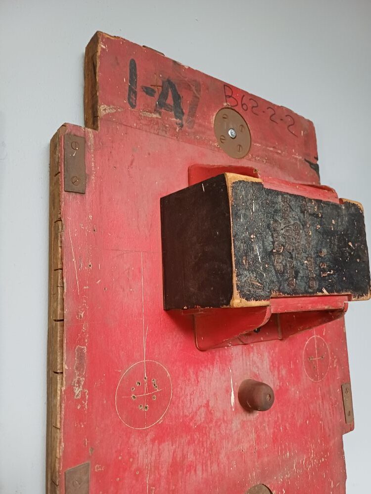 Vintage Industrial Pattern Mould Wall Art - SIMCO Slipper Base Block - Image 6