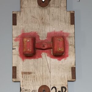 Vintage Industrial Pattern Mould Wall Hanging - Counter Eight No. 2-B