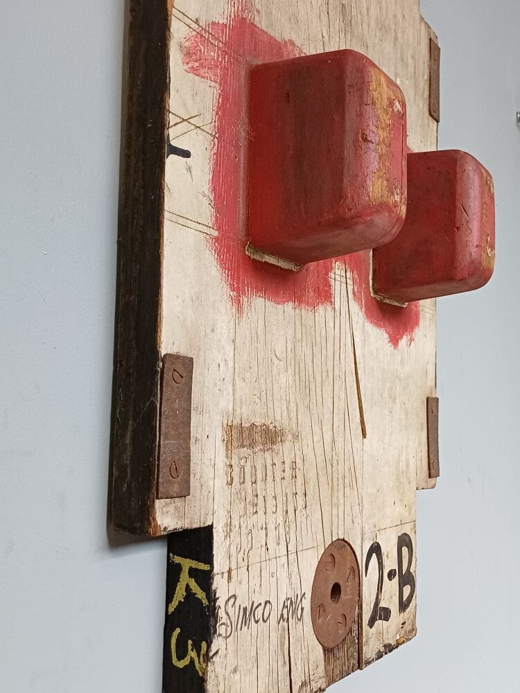 Vintage Industrial Pattern Mould Wall Hanging - Counter Eight No. 2-B - Image 7