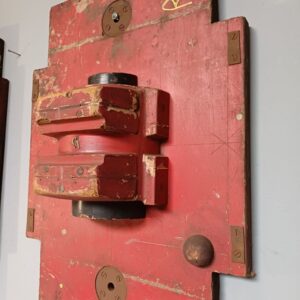 Red Industrial Pattern Mould Wall Hanging - SIMCO CA R10