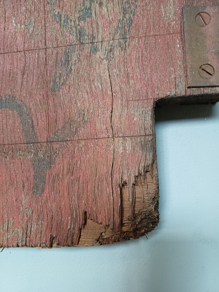 Red Industrial Pattern Mould Wall Hanging - 88 M13 C.IRON (2-B) - Image 6