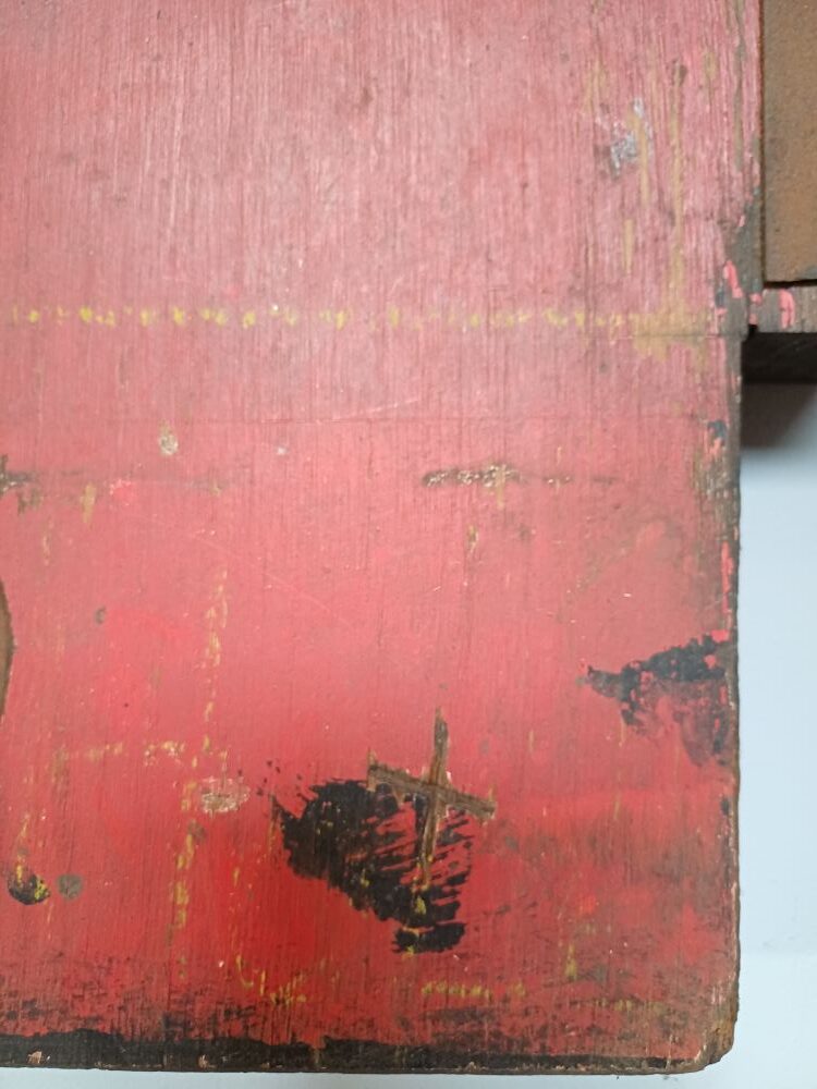 Red Industrial Pattern Mould Wall Hanging - Closed End Housing Seal 3A - Image 4