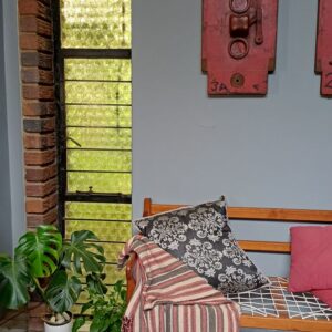 Red Industrial Pattern Mould Wall Hanging - Closed End Housing Seal 3A