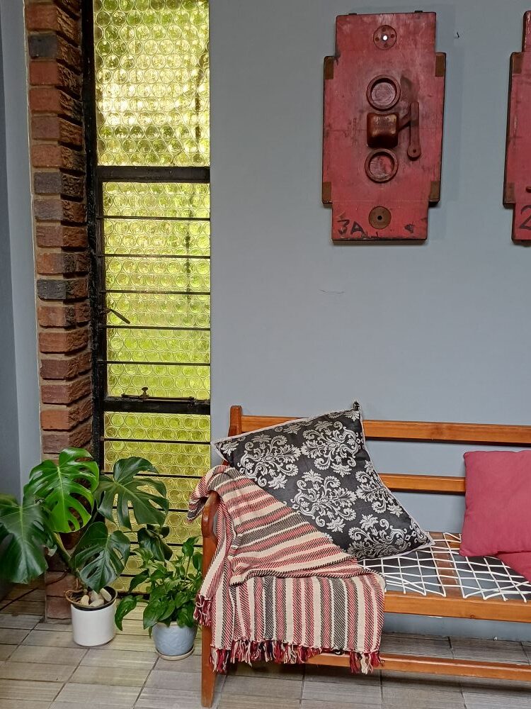 Red Industrial Pattern Mould Wall Hanging - Closed End Housing Seal 3A