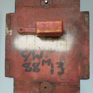 Red Industrial Pattern Mould Wall Hanging -  C/W 88m13