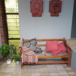 Red Industrial Pattern Mould Wall Hanging - SIMCO Latch Casting WF7 6 7 (3A)