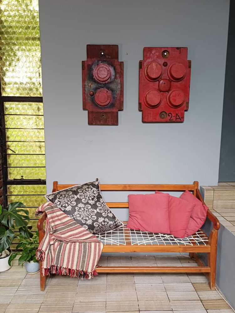 Red Industrial Pattern Mould Wall Hanging - SIMCO Wheel Drawing 2056 (2-A) - Image 8