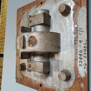 Silver Industrial Pattern Mould Wall Hanging - SIMCO Bearing Housing 32446-4 (C/S)