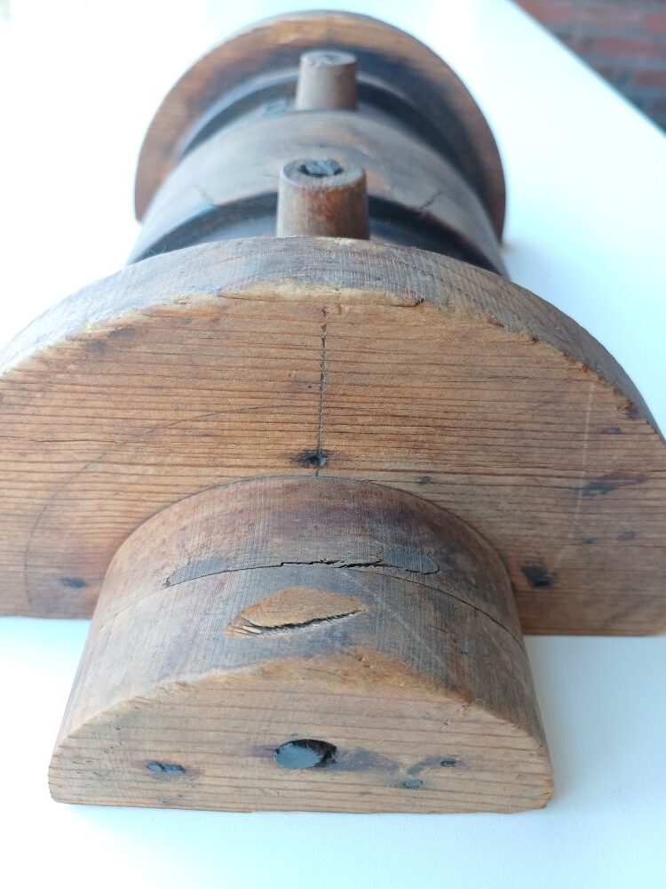 Industrial Wooden Barrel Wall Hanging - L117 - Image 2